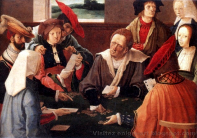 Luca da Leida, Joueurs de cartes, 1501